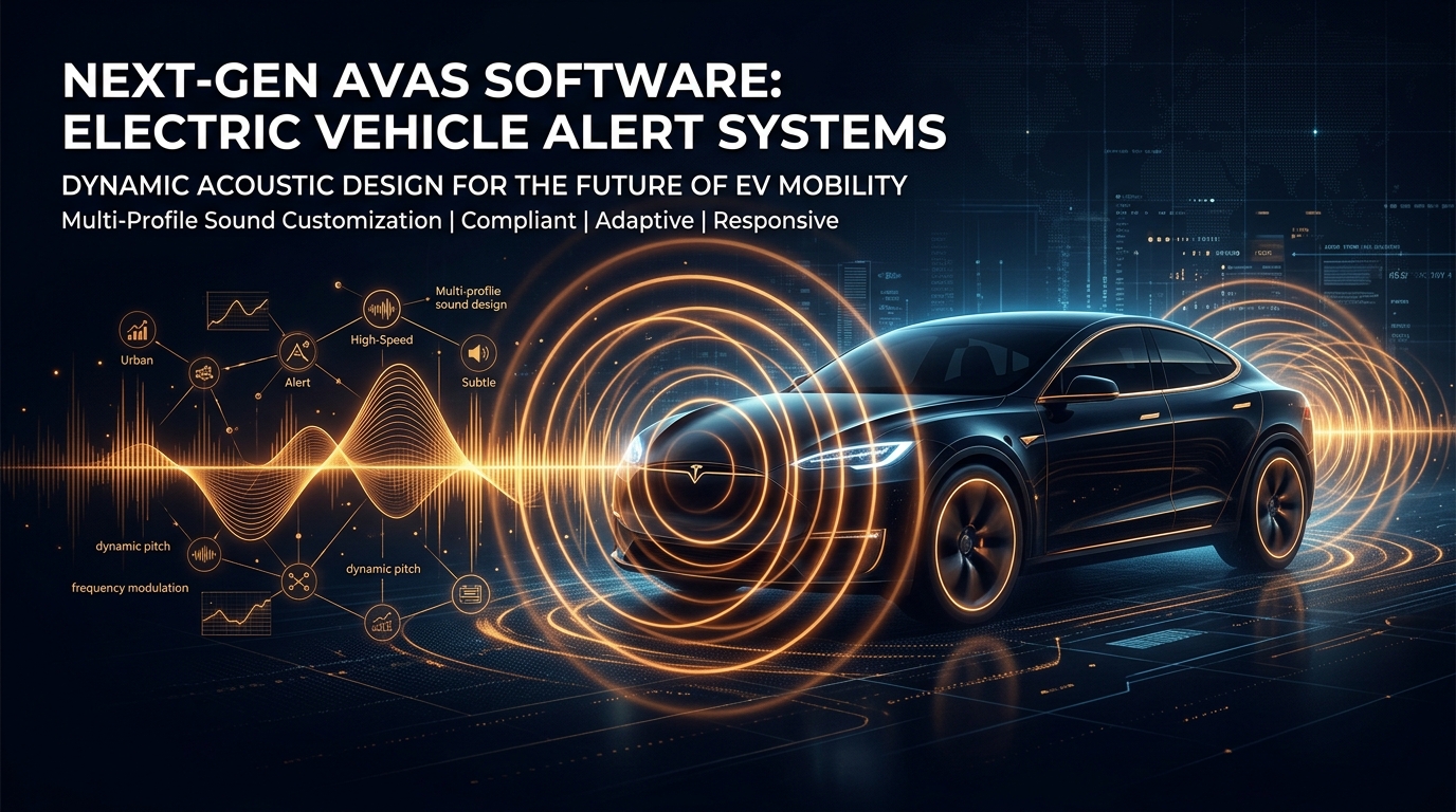 Acoustic Vehicle Alerting (AVAS)